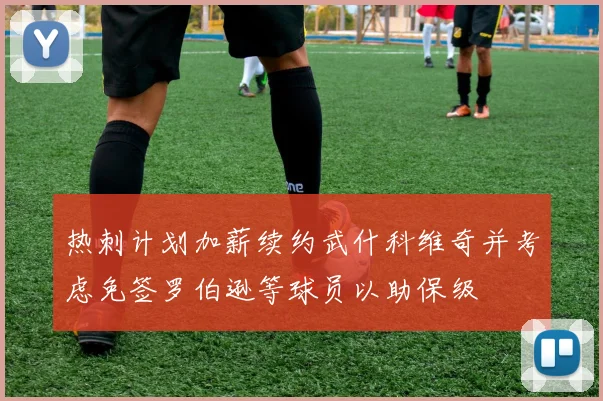 热刺计划加薪续约武什科维奇并考虑免签罗伯逊等球员以助保级
